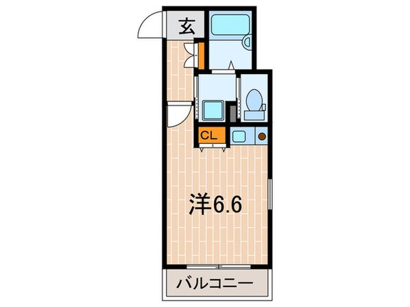 シェモア板宿の物件間取画像